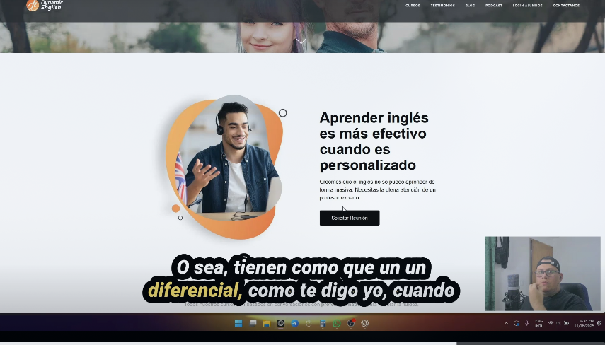 Auditoría en video: revisando un negocio en pantalla